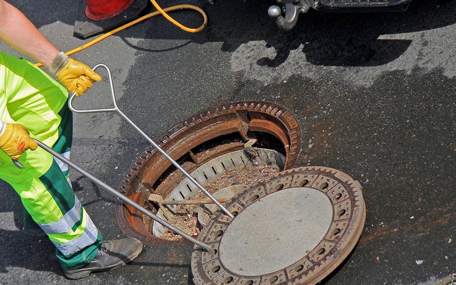 travaux assainissement Le Thillay