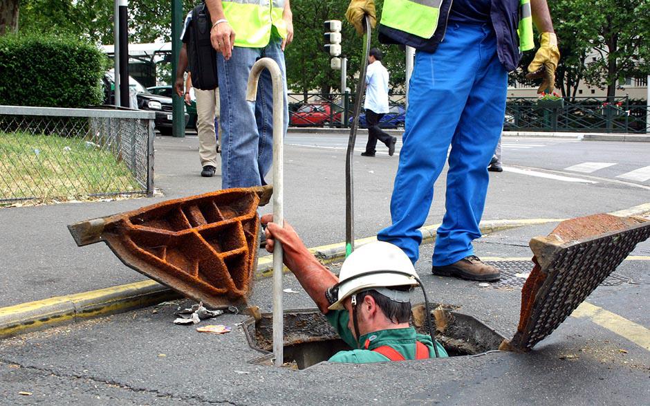 canalisation assainissement Le Thillay
